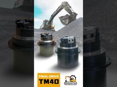 تحویل ماشین حفاری TM40 Final Drive