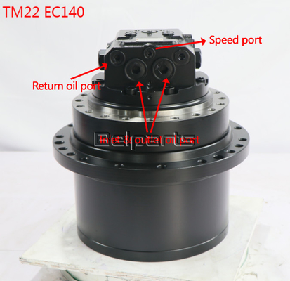 قطعات Belparts قطعات محرک نهایی TM22VC GM22VC EC140 Excavator Travel Motor Assy برای ولوو