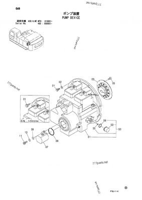 ZX460LCH-HCME,9184686 4432815 9199338, ZX470-5G, ZX470H-5G, ZX470LC-5G, ZX470LCH-5G, ZX470LCR-5G, ZX470R-5G, ZX480MT, ZX480MTH, ZX500LC, ZX500LCH پمپ هیدرولیک اصلی برای هیتاچی