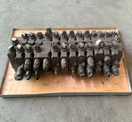 EC55B دریچه کنترل اصلی هیدرولیک Assy برای قطعات معدنی VOE14536843 مجموعه دریچه توزیع OEM