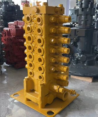 PC60-7 دریچه کنترل اصلی هیدرولیک Assy برای قطعات معدنی Komatsu 723-26-11100 723-26-10104 723-26-10102 723-26-10101 دریچه کنترل اصلی OEMtrol Valve