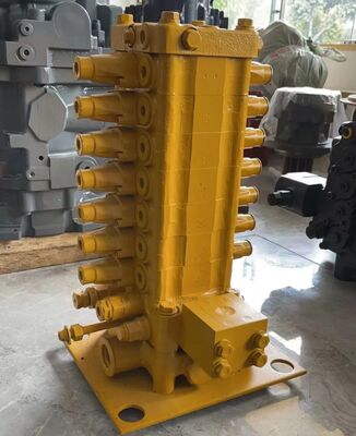 PC60-7 دریچه کنترل اصلی هیدرولیک Assy برای قطعات معدنی Komatsu 723-26-11100 723-26-10104 723-26-10102 723-26-10101 دریچه کنترل اصلی OEMtrol Valve