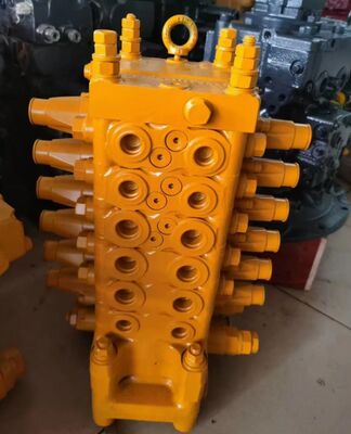 PC60-7 دریچه کنترل اصلی هیدرولیک Assy برای قطعات معدنی Komatsu 723-26-11100 723-26-10104 723-26-10102 723-26-10101 دریچه کنترل اصلی OEMtrol Valve