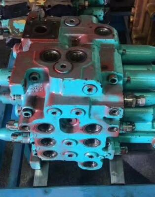 SK200-5 دریچه کنترل اصلی هیدرولیک Assy برای Kobelco Excavator Spare Parts LQ30V00026F1 دریچه کنترل اصلی OEM