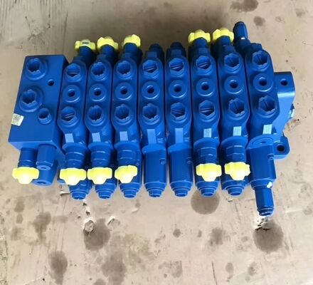 SK60C دریچه کنترل هیدرولیک Assy برای Kobelco Excavator قطعات یدکی توزیع کننده OEM