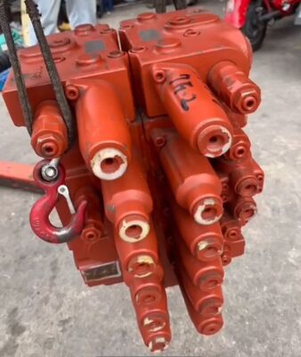 SK130 SK135 SK140-8 دریچه کنترل هیدرولیک Assy برای Kobelco Excavator قطعات یدکی توزیع کننده پس از فروش