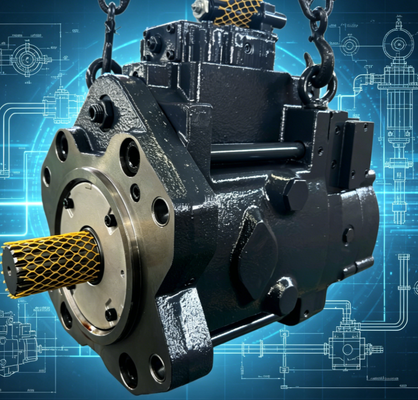 K3V280SH184L-0E02 EC950E پمپ اصلی هیدرولیک 16T Short Spline Shaft Fit Excavator اسمبلی پمپ اصلی