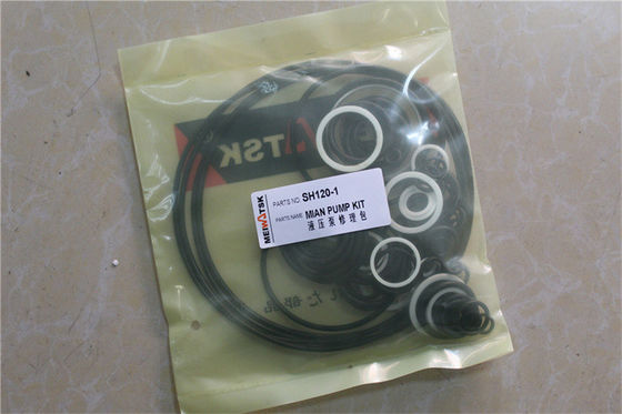 پمپ هیدرولیک Belparts SH120-1 PSV2-55T پمپ اصلی کیت مهر و موم قطعات یدکی هیدرولیک برای بیل مکانیکی خزنده